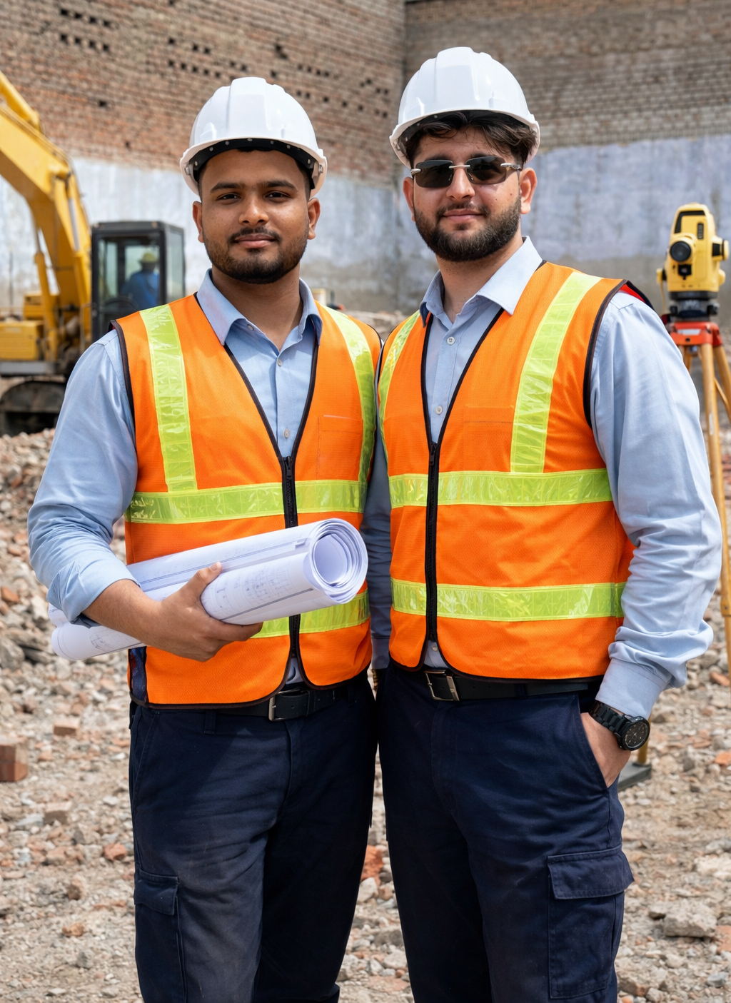 Sudhanshu Singh and Rahul Jangra civil engineer urbanixindia